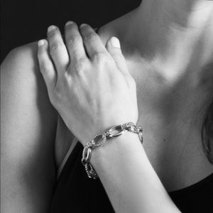 Lagos open link bracelet